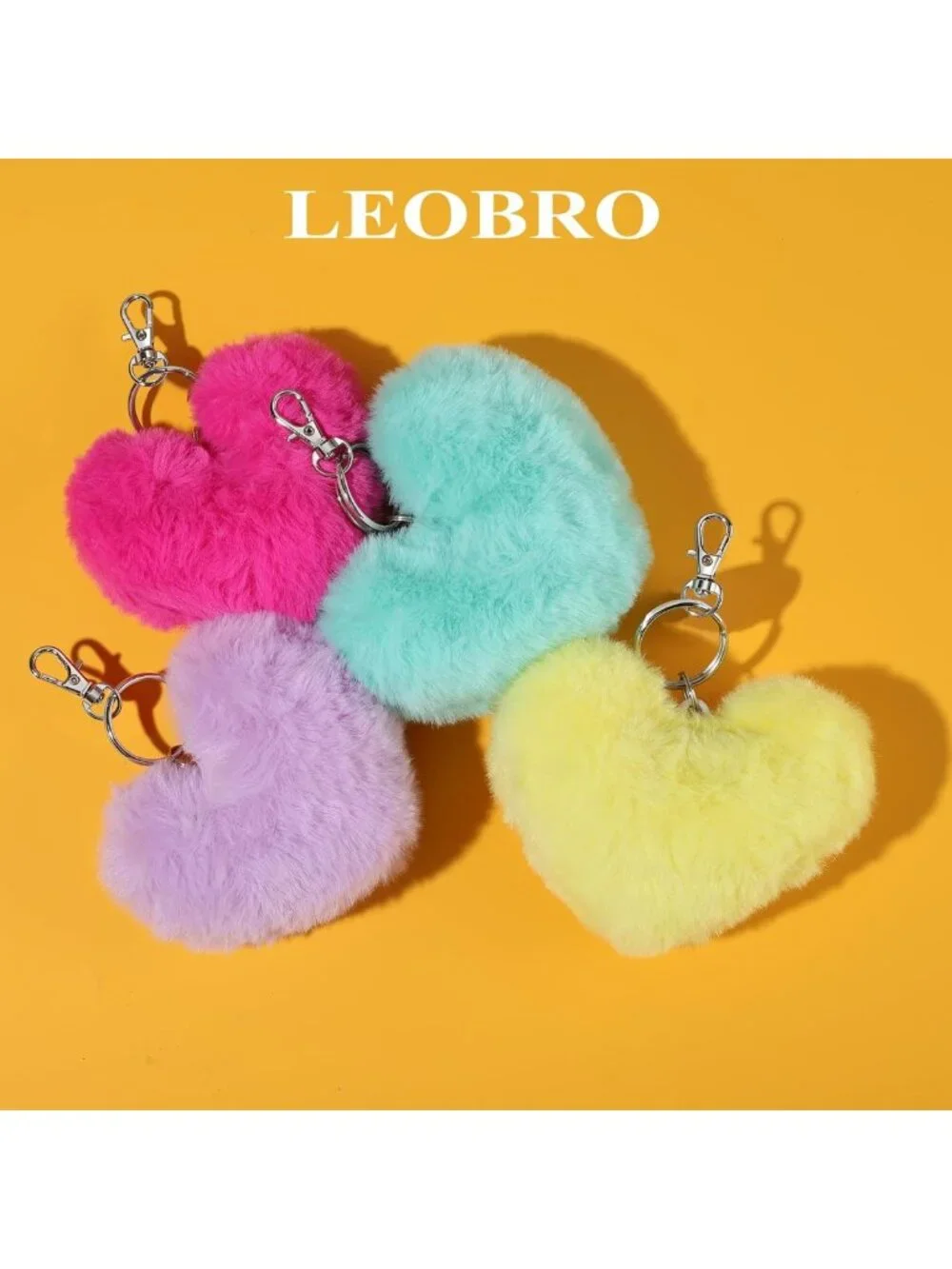 100PCS Keychain Clips & Rings Set - Lobster Claw Clasps, Craft Keychains & Hooks